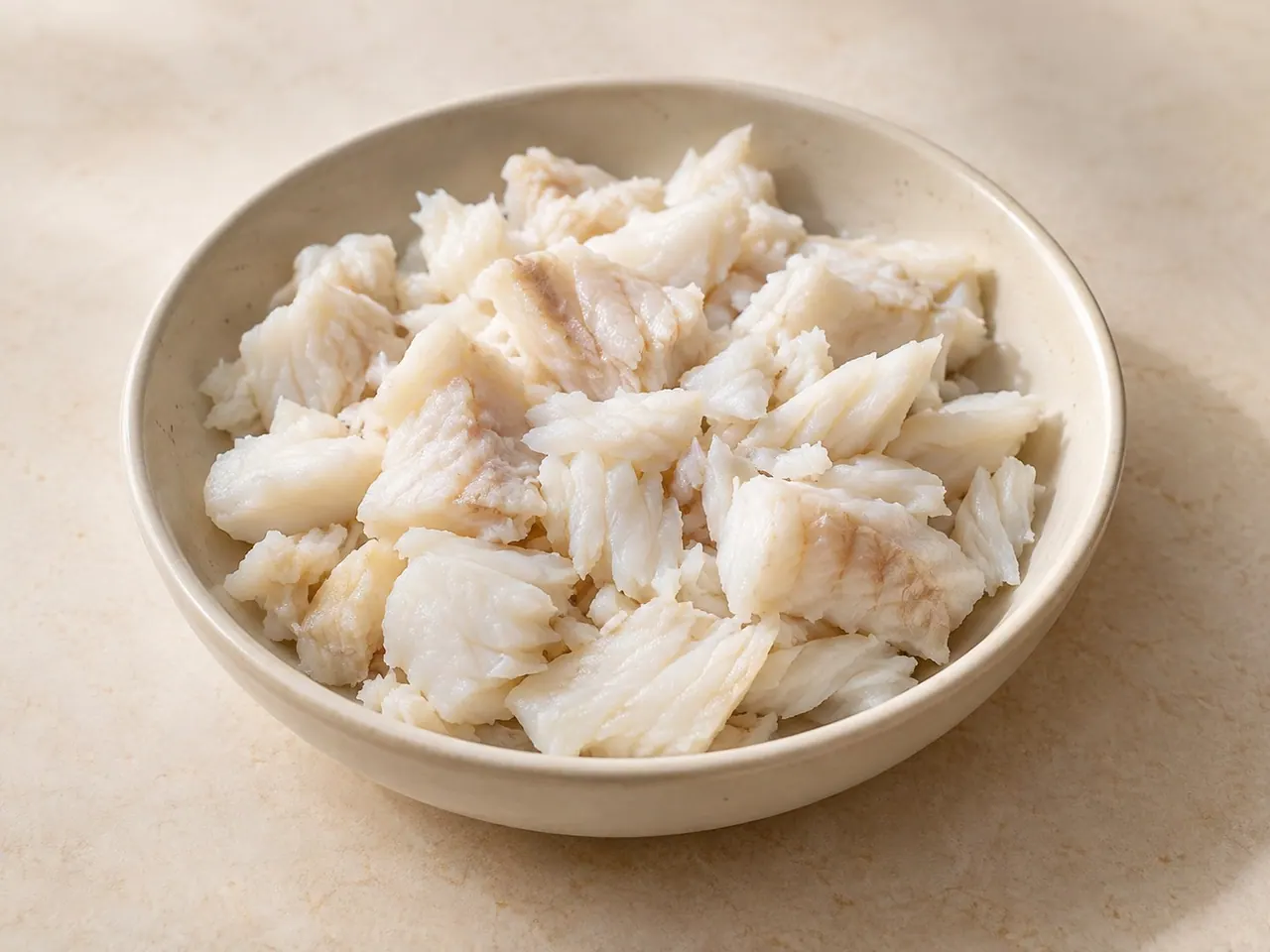 Imagen ilustrativa generada de merluza al vapor para gatos: fácil de desmenuzar