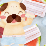 helado de sandia para perros