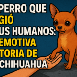 El perro que eligió a sus humanos: la emotiva historia de un chihuahua