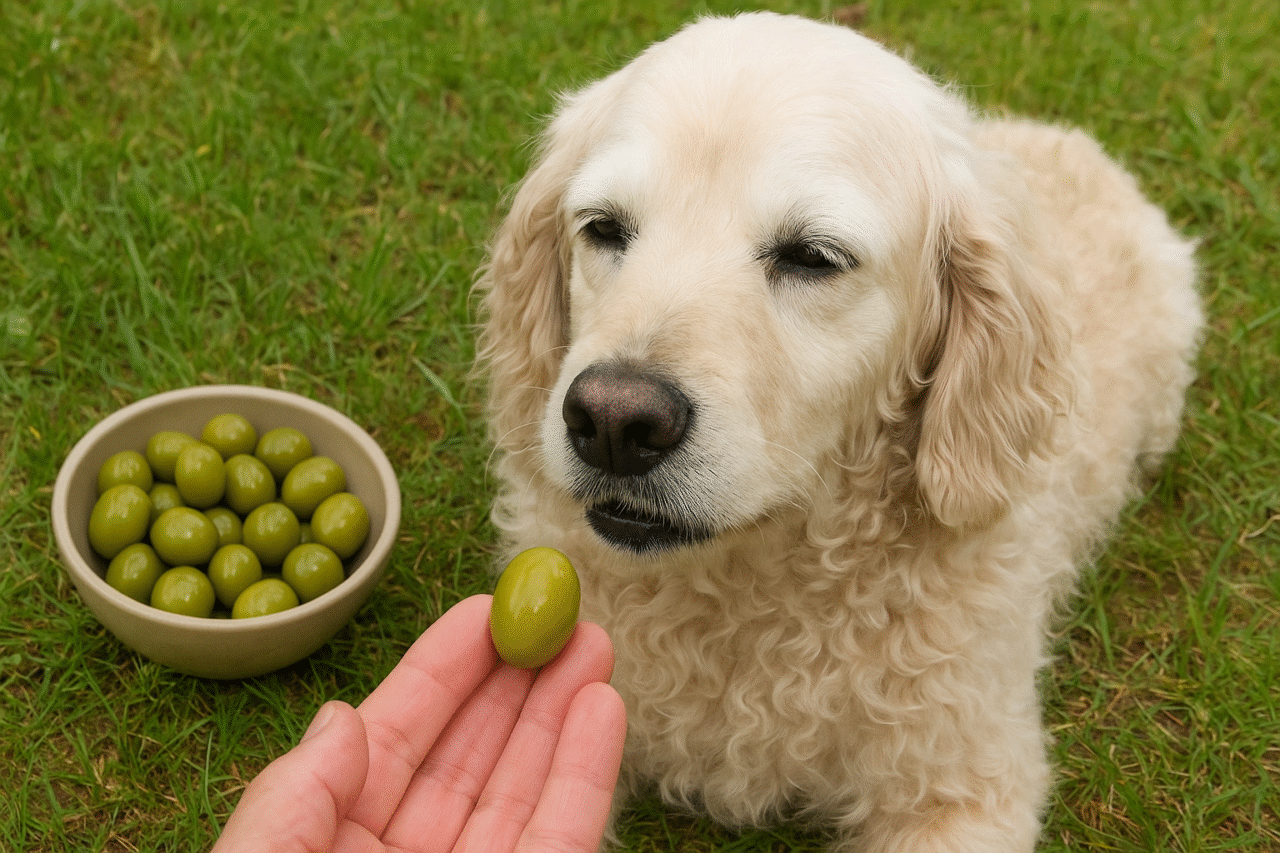 aceituna perro
