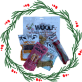 Descubre los snacks navideños para perros de WOOLF