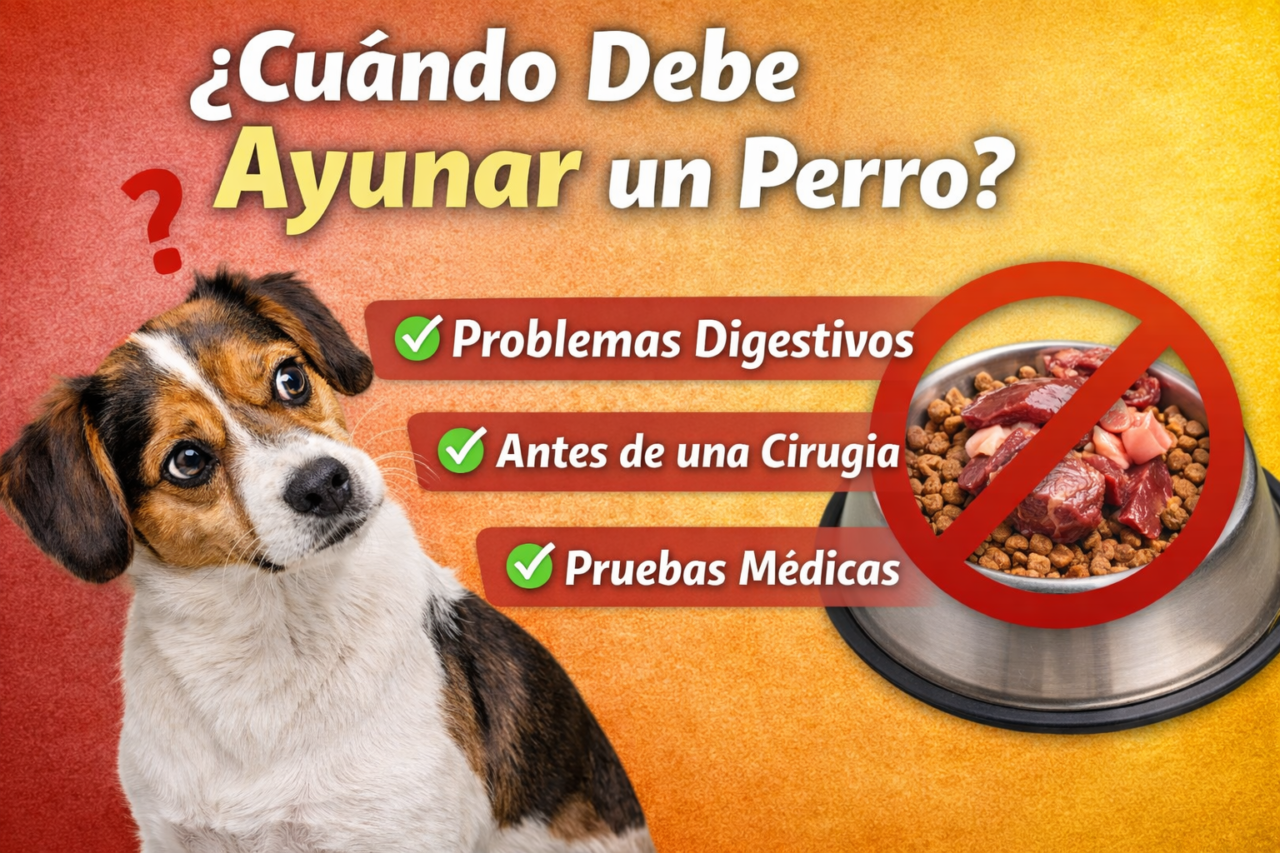 Cuándo es necesario hacer un día de ayuno en perros